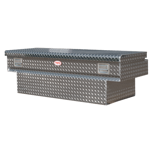 RKI 60-in Chest Truck Tool Box M-Series Single Lid Floor Mount - Aluminum - M60SB-1NMA