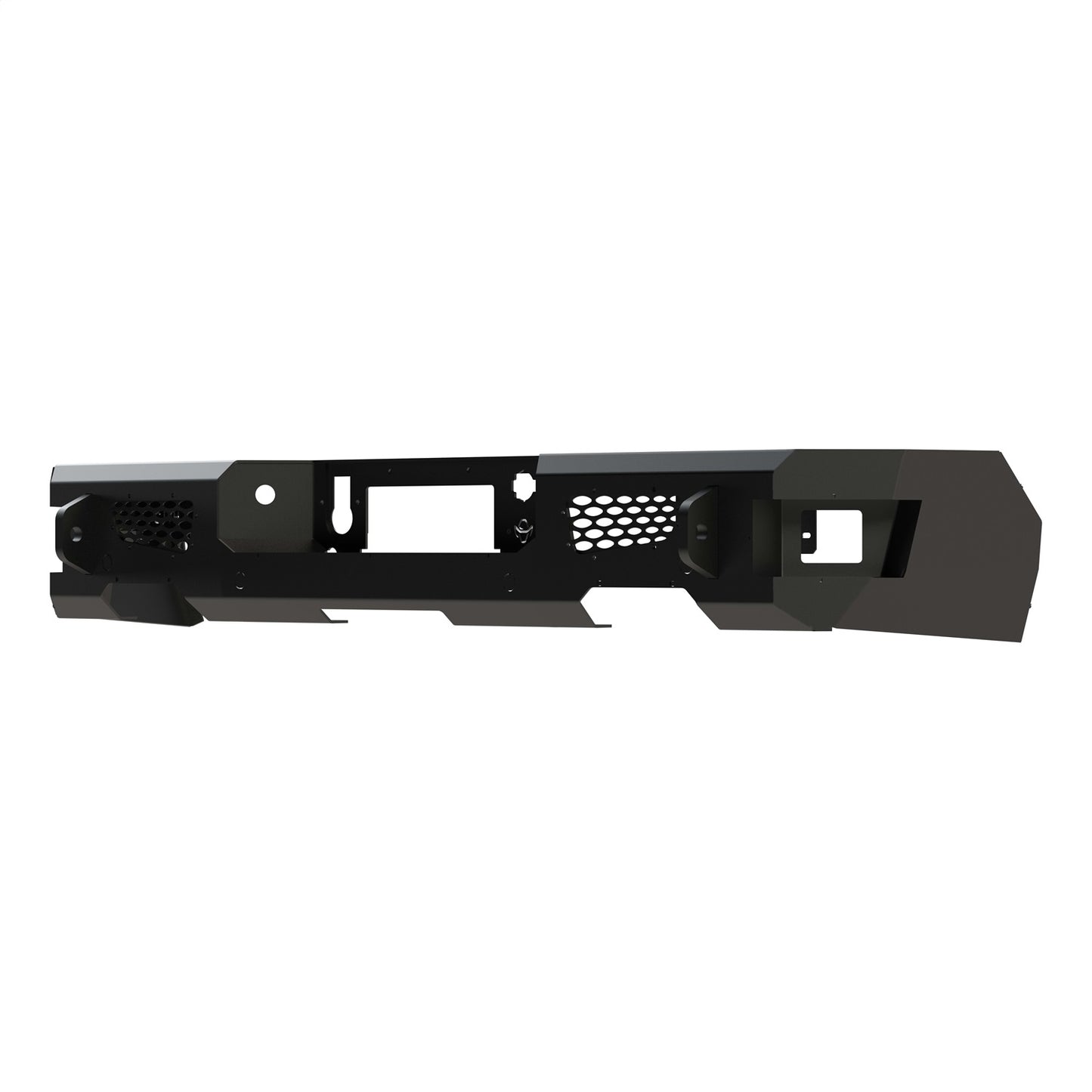 Ranch Hand Midnight Series Rear Bumper for Chevrolet/GMC Silverado/Sierra 1500 (2019-2026) - MBC19HBMSL