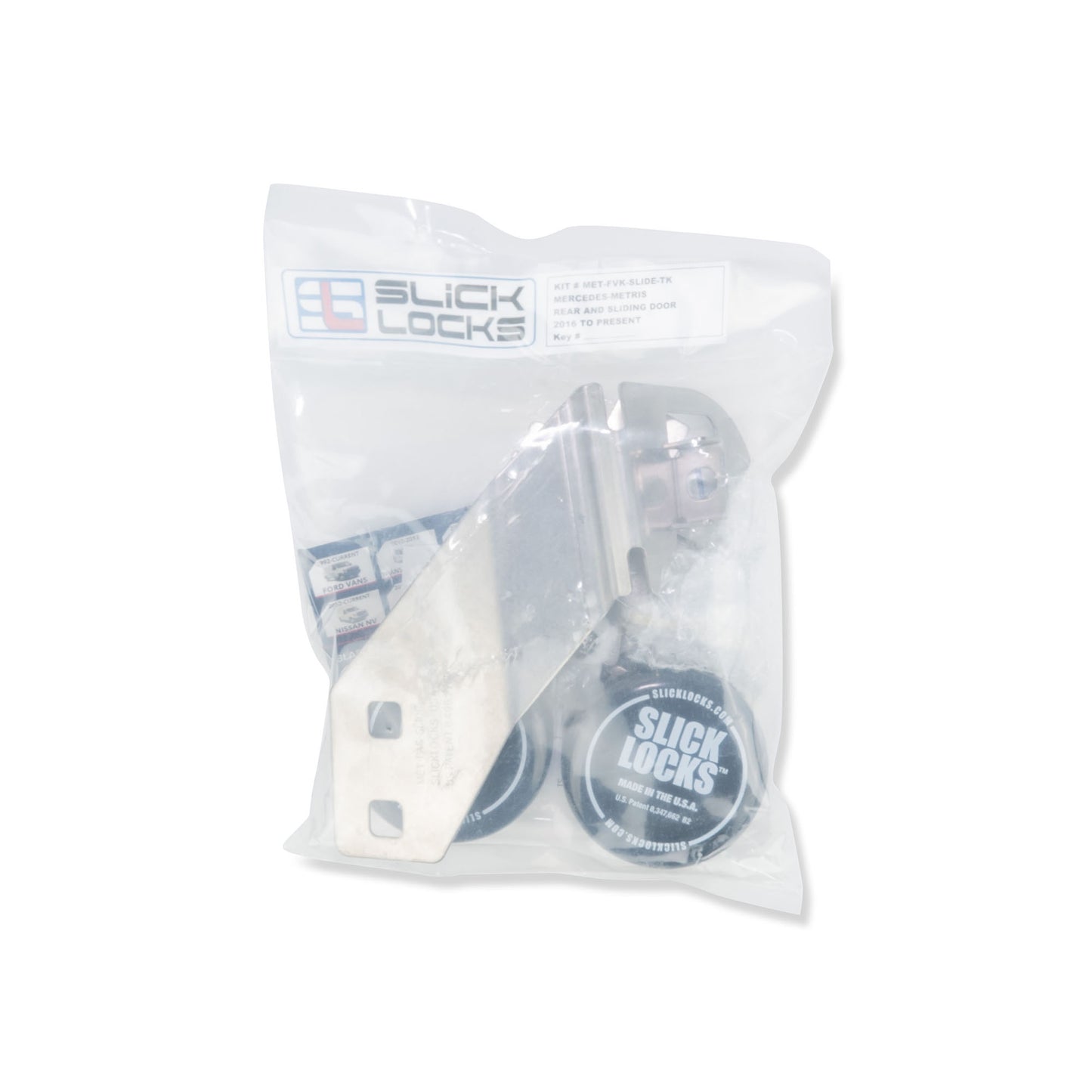 Slick Locks Door Lock Kit for Mercedes Metris Vans (2016-2023)