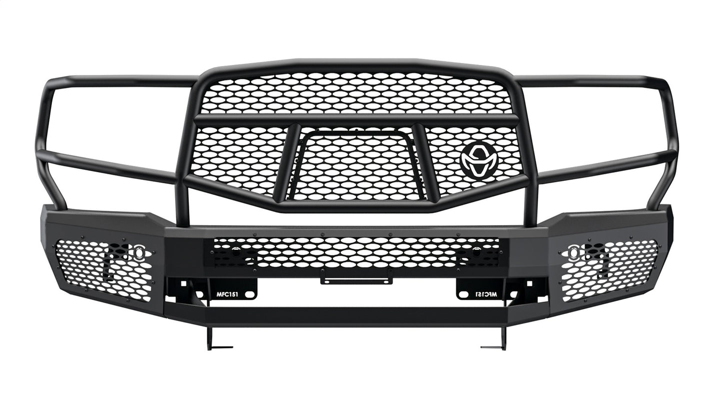 Ranch Hand Midnight Series Front Bumper for Chevrolet Silverado HD (2015-2019) - MFC151BM1