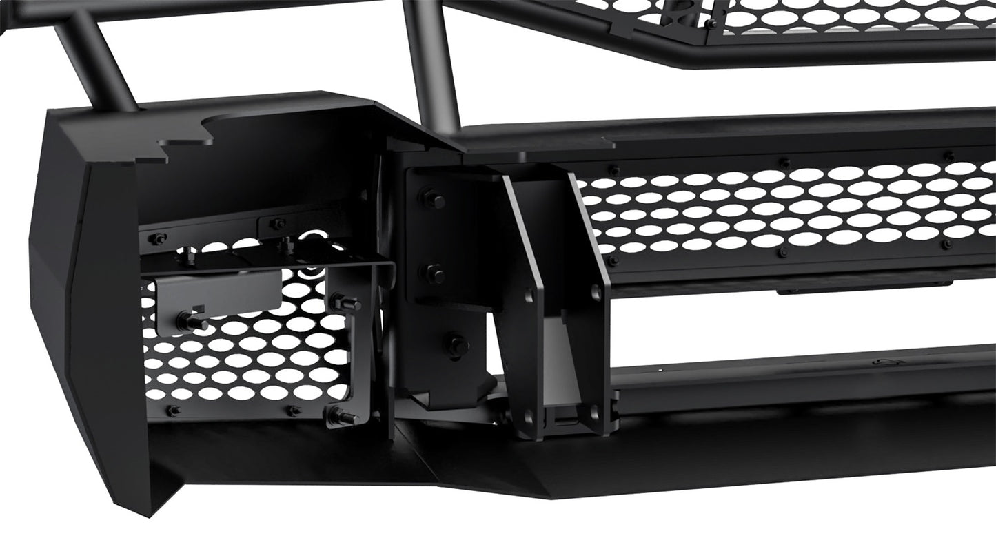 Ranch Hand Midnight Series Front Bumper for Dodge/Ram 2500/3500 (2019-2023) - MFD191BM1