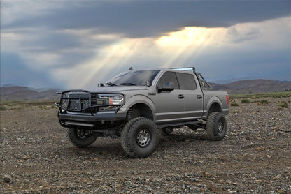 Ranch Hand Midnight Series Front Bumper for Ford F-150 (2018-2020) - MFF18HBM1