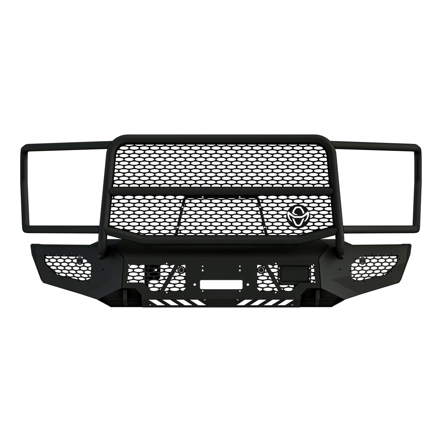 Ranch Hand Midnight Series Front Bumper with Grille Guard for Ford F-150 (2024-2026) - MFF24HBM1