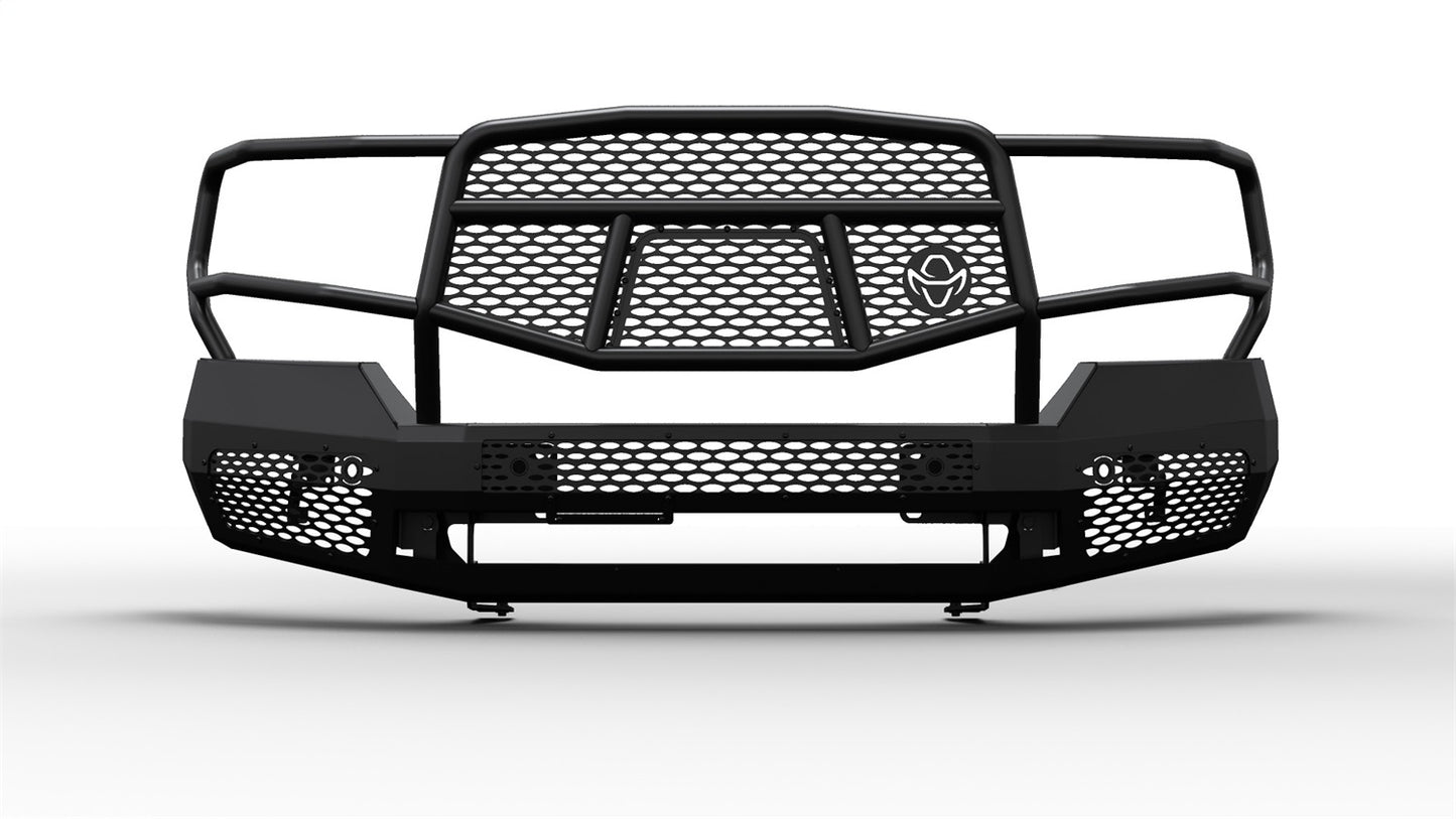 Ranch Hand Midnight Series Front Bumper for GMC Sierra HD (2015-2019) - MFG151BM1