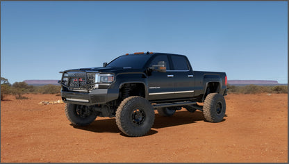 Ranch Hand Midnight Series Front Bumper for GMC Sierra HD (2015-2019) - MFG151BM1