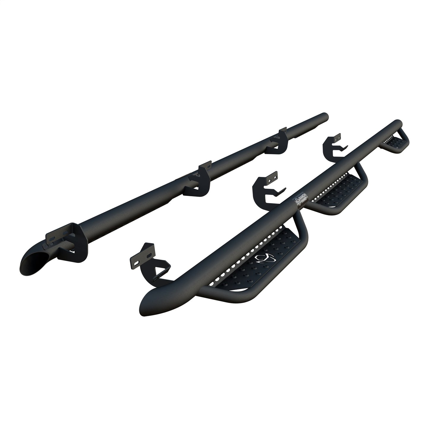 Ranch Hand Midnight Series Running Steps for Dodge/Ram 2500/3500 (2010-2026) - MRSD101C8B6S