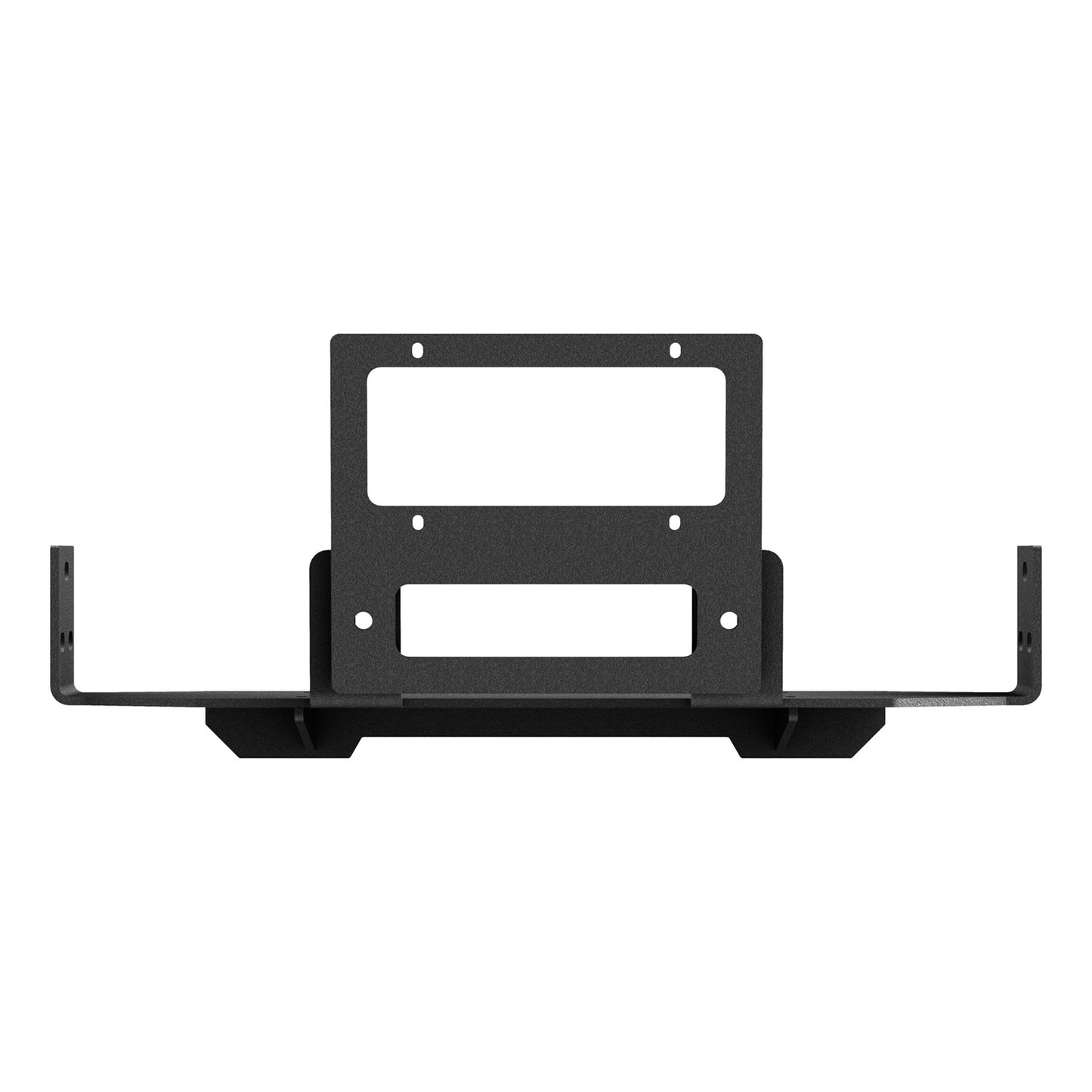 Ranch Hand Midnight Series Front Bumper Winch Plate for Ford F-150 (2024-2026) - MWF24HBM1