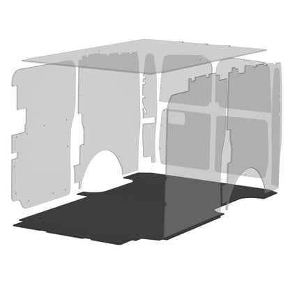AutoMat-Bar Rubber Floor Mat for Mercedes Metris