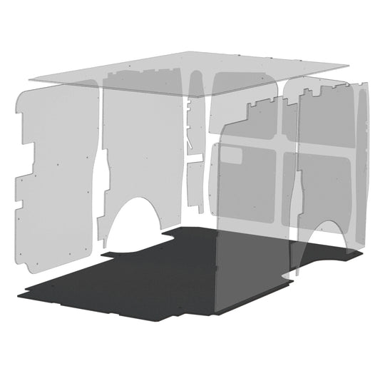 AutoMat-Bar Rubber Floor Mat for Mercedes Metris