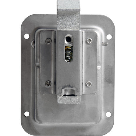 Buyers Products Stainless Steel Junior Single Point Non-Locking Paddle Latch - Thru-Hole Mount - N1883