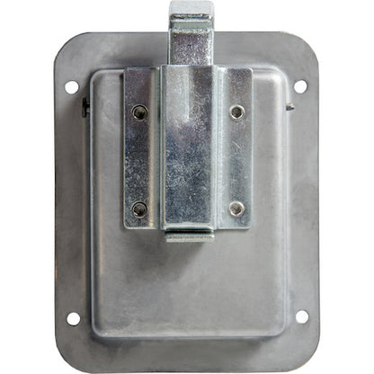 Buyers Products Stainless Steel Single Point Non-Locking Paddle Latch - Thru-Hole Mount - N3885