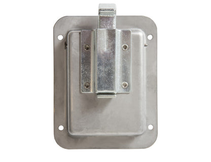 Buyers Products Stainless Steel Single Point Non-Locking Paddle Latch - Thru-Hole Mount - N3885