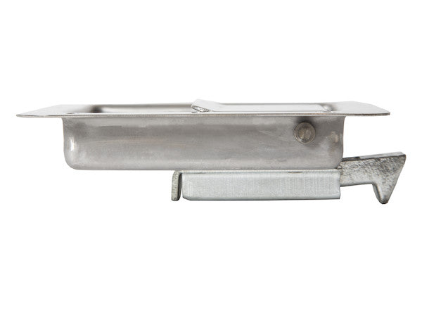 Buyers Products Stainless Steel Single Point Non-Locking Paddle Latch - Thru-Hole Mount - N3885