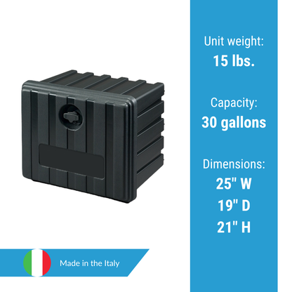 Co.Par 25-in Underbody Composite Tool Box - Single-Door - NOVABOX64