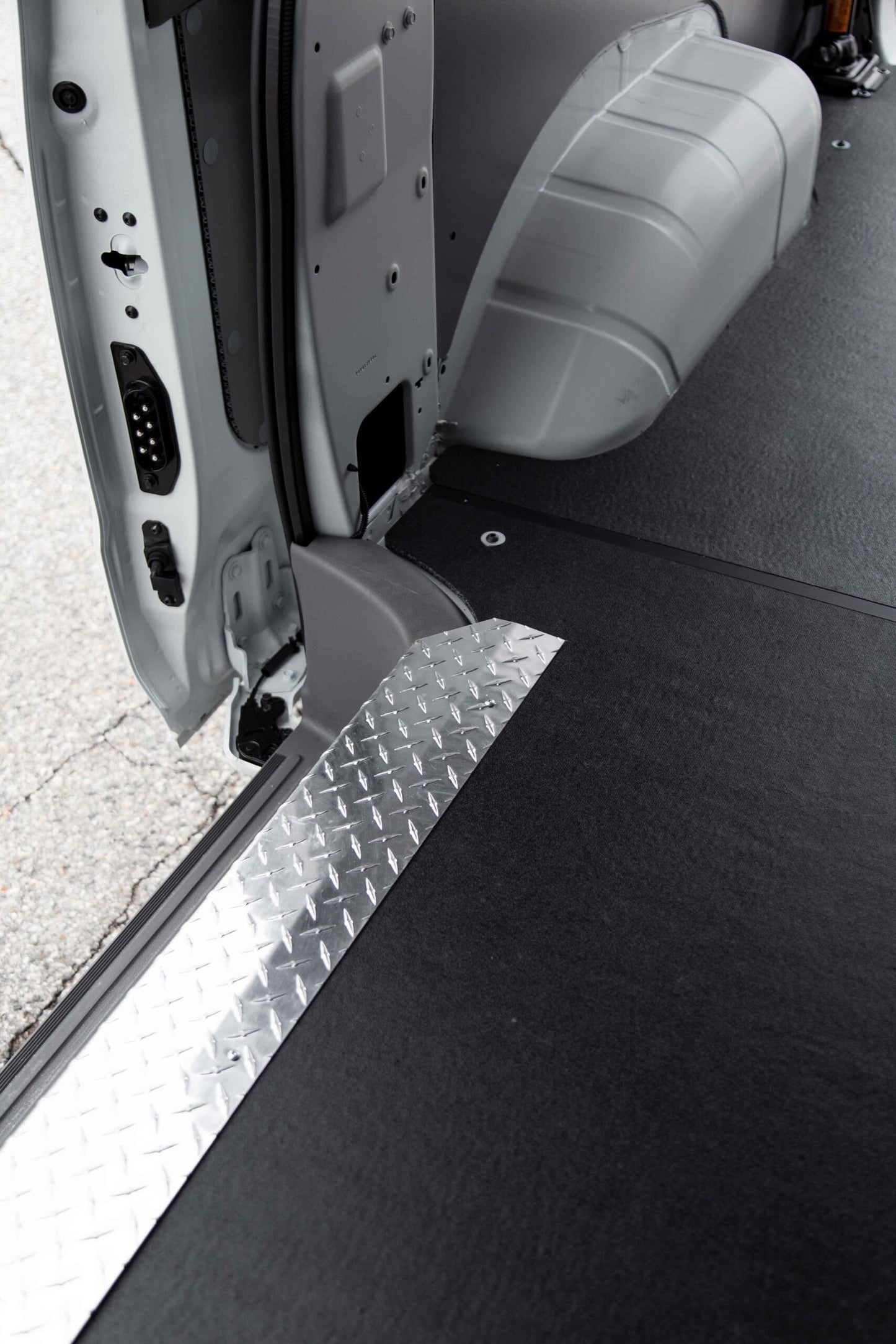 Aluminum Door Sill Set (Side and Rear) for Nissan NV Full Size Cargo Vans