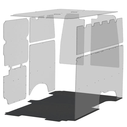 AutoMat-Bar Rubber Floor Mat for Nissan NV Full Size Vans