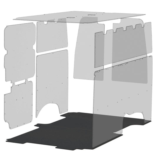 AutoMat-Bar Rubber Floor Mat for Nissan NV Full Size Vans