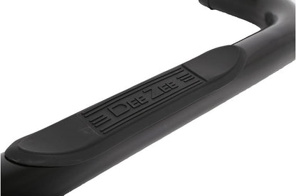 Dee Zee Tubes - 3" Round Black Steel for Ford F150/SuperDuty (2015-2022) - CrewCab