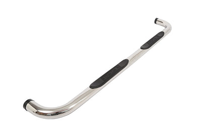 Dee Zee Tubes - 3" Round Stainless Polished for Chevy/GMC Silverado/Sierra (2019-2022) - CrewCab