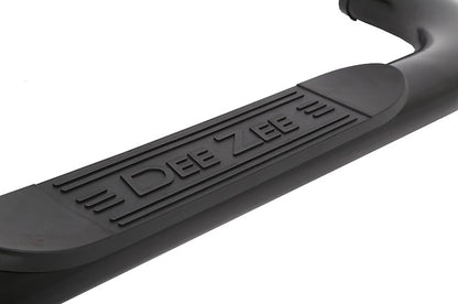 Dee Zee Tubes - 4" Oval Black Steel for Chevy/GMC Silverado/Sierra (2014-2019) - ExtCab