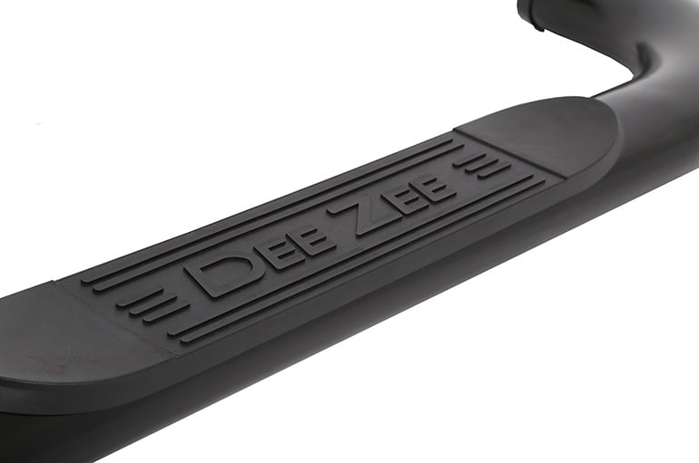 Dee Zee Tubes - 4" Oval Black Steel for Chevy/GMC Silverado/Sierra (2014-2019) - RegCab