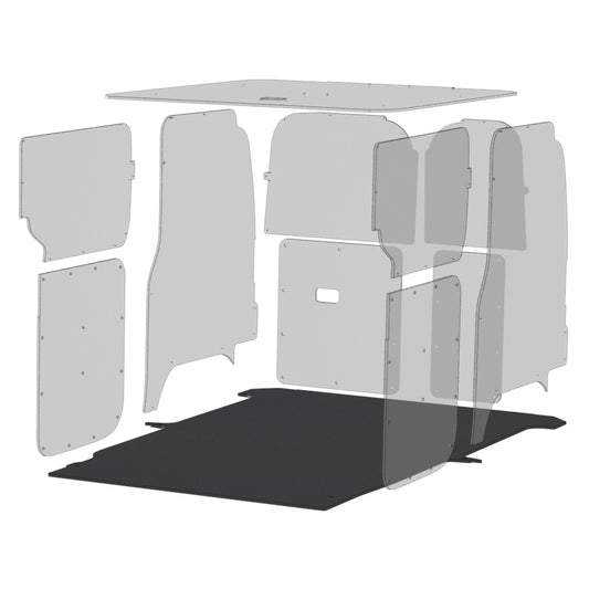 AutoMat-Bar Rubber Floor Mat for Nissan NV200 Cargo Vans
