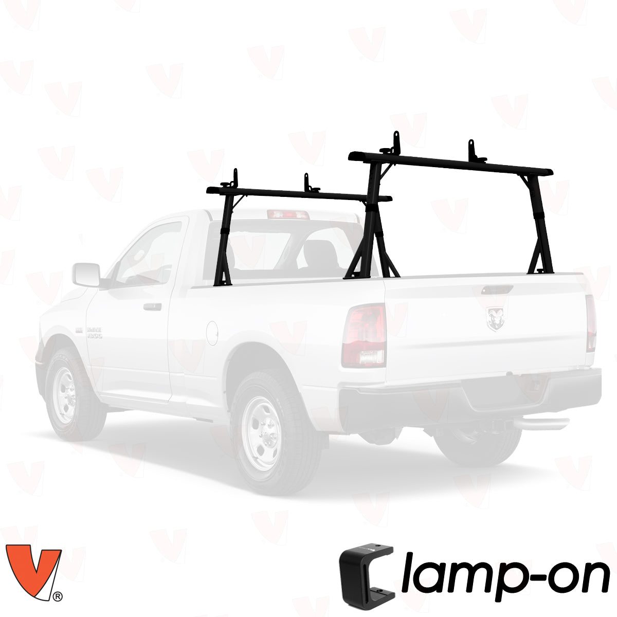 Vantech P-Series Ladder Rack for Pickup Trucks