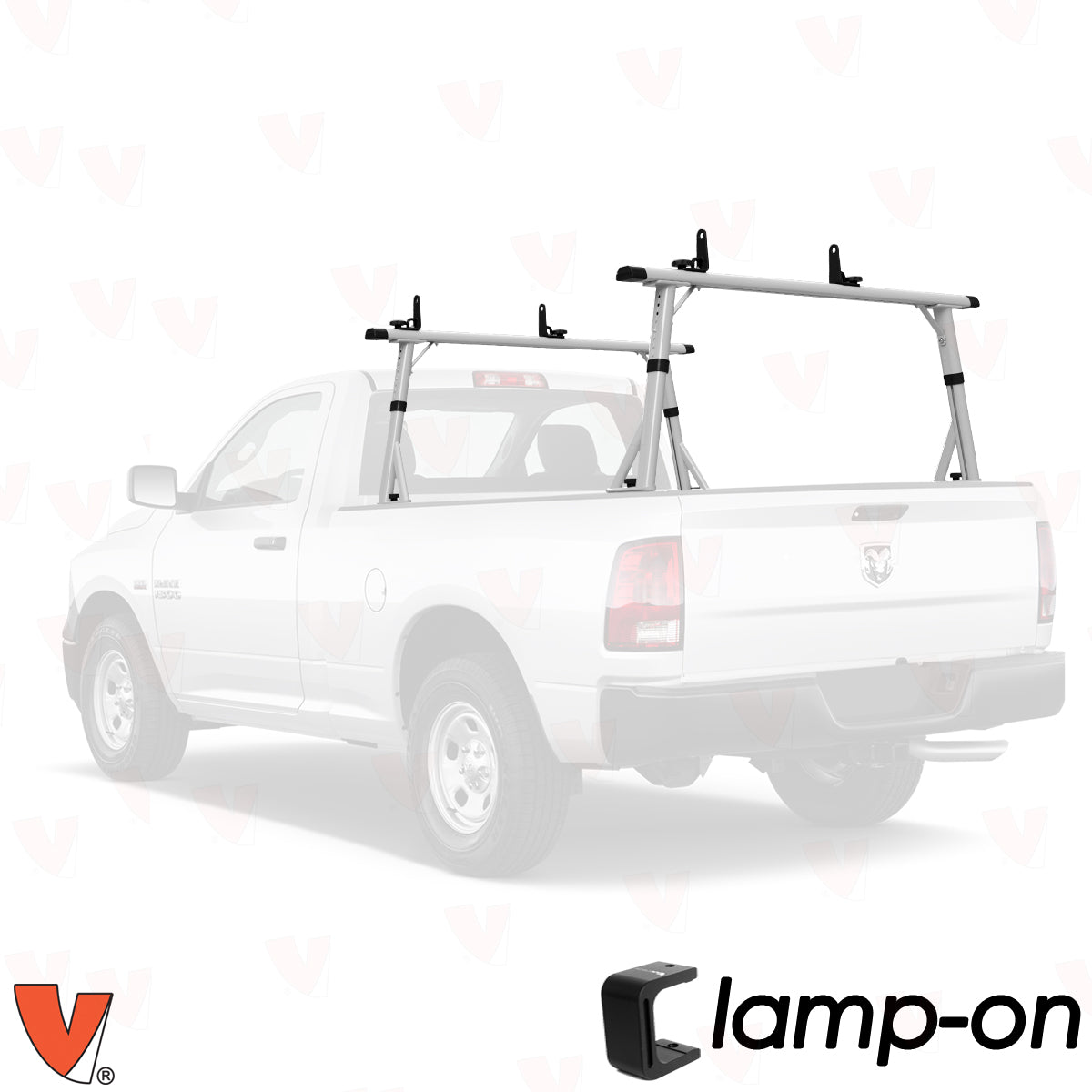 Vantech P-Series Ladder Rack for Pickup Trucks