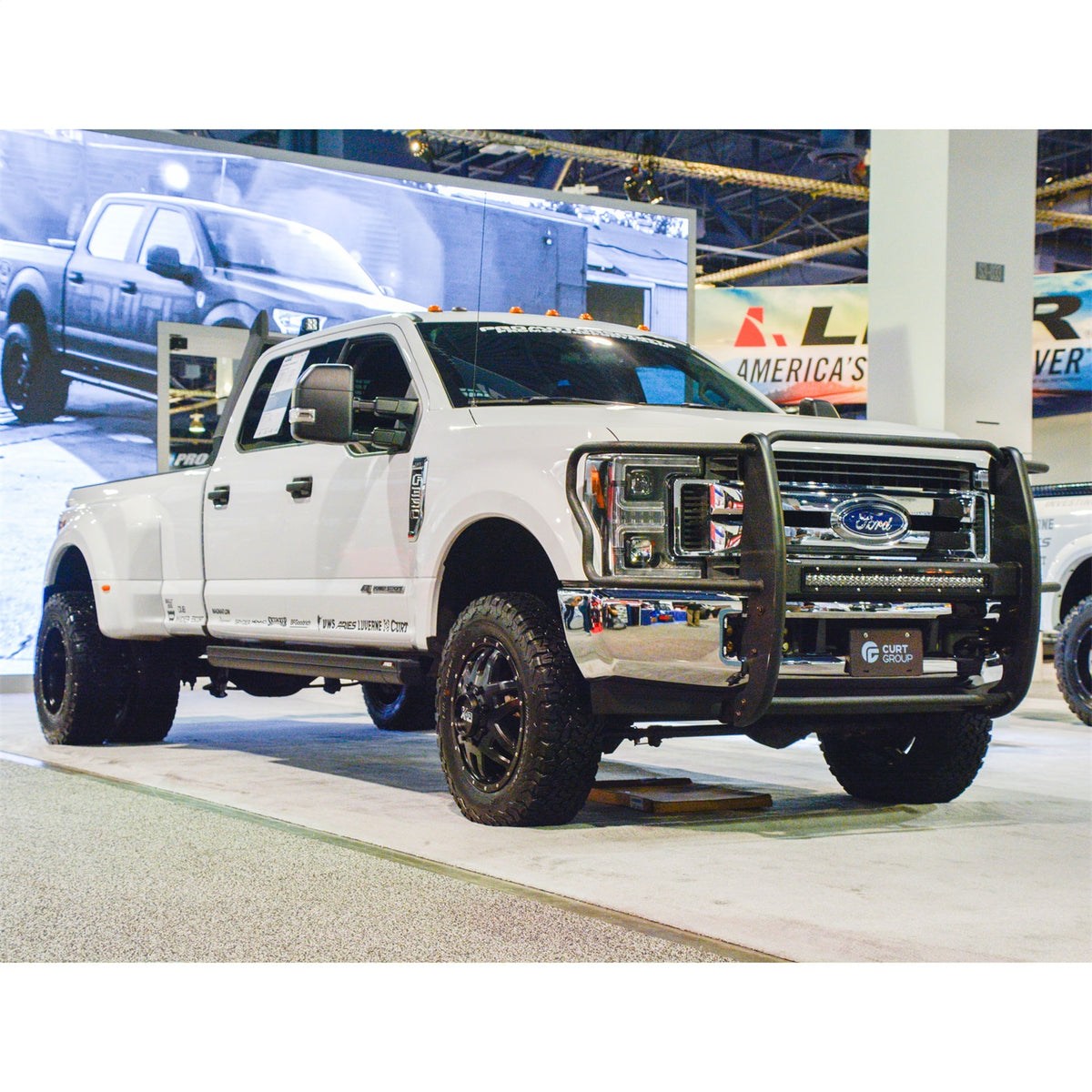 ARIES Pro Series Black Steel Grille Guard for Ford F-250/F-350/F-450/F-550 Super Duty (2017-2022) - P3067