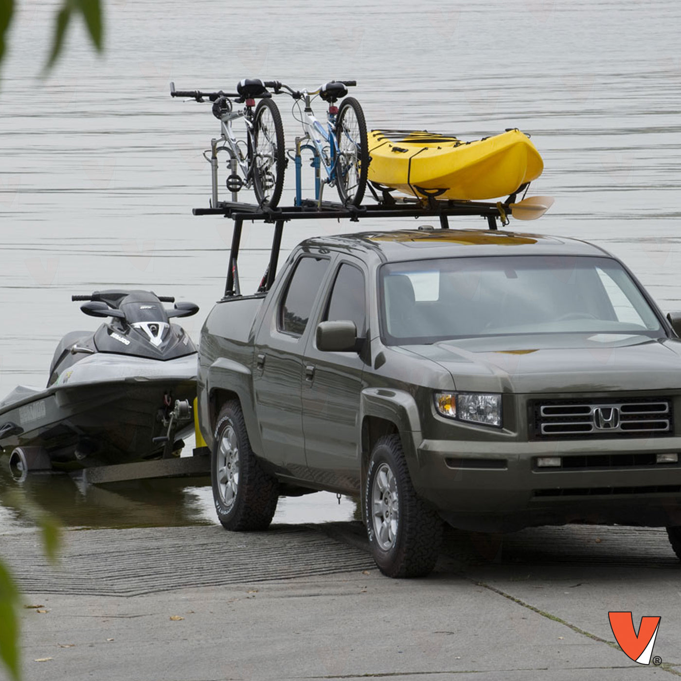 Vantech P-Series Ladder Rack for Honda Ridgeline