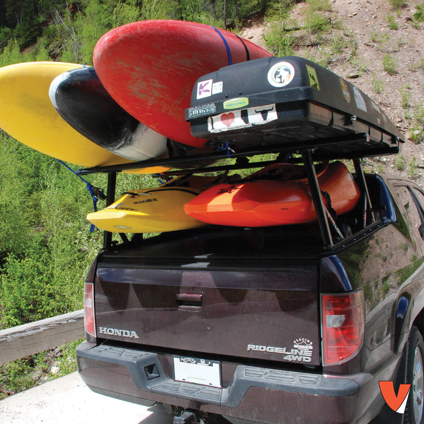 Vantech P-Series Ladder Rack for Honda Ridgeline