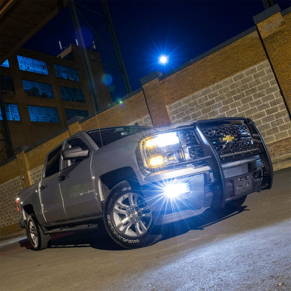 ARIES Pro Series Black Steel Grille Guard for Chevrolet Silverado 1500, Silverado 1500 LD (2014-2019) - P4091