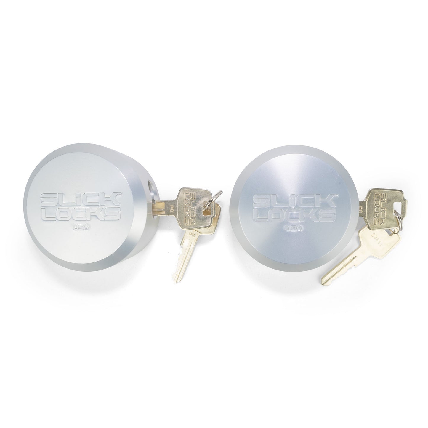 Slick Locks Replacement Puck Lock - 2 Pack