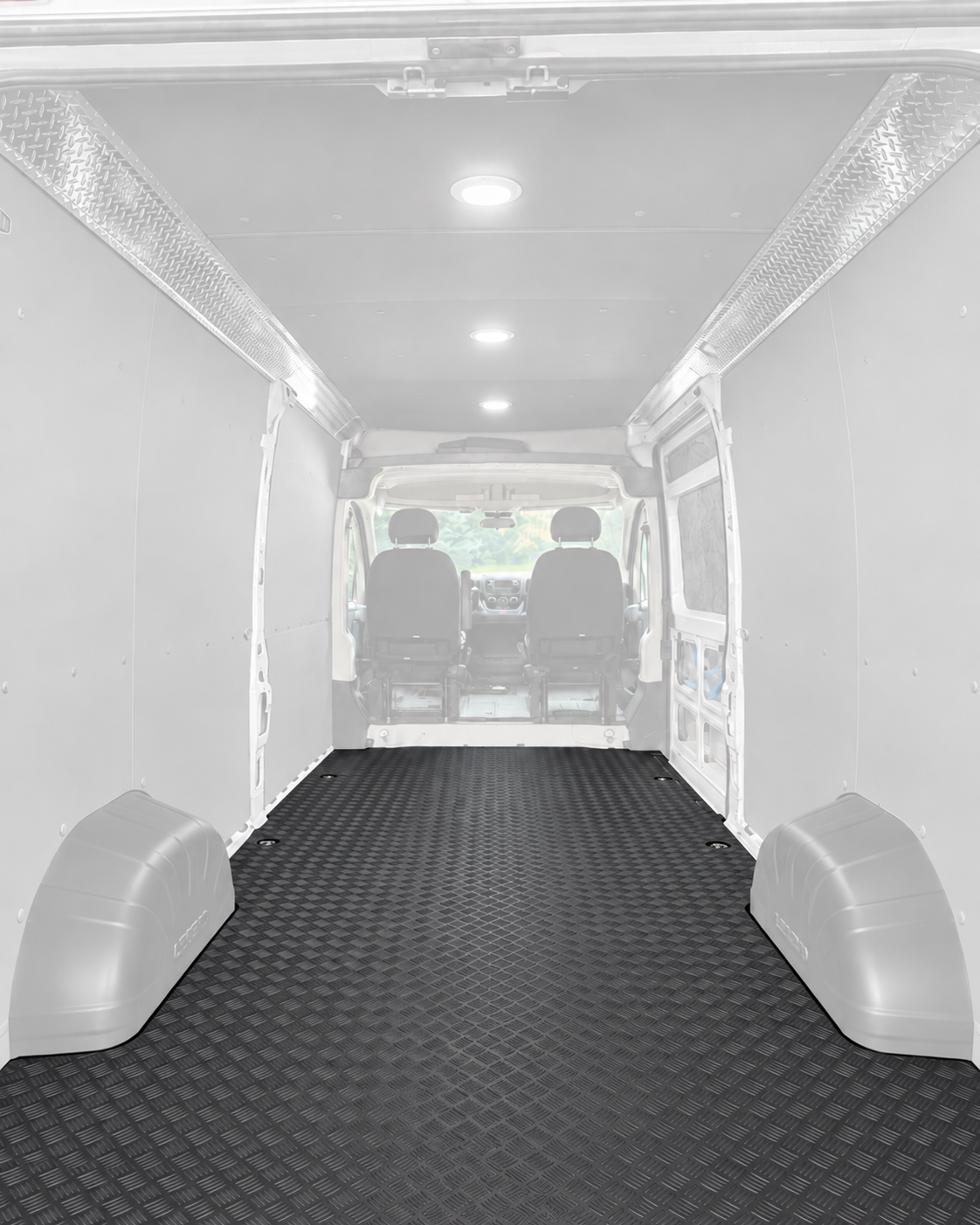 Upfit Select VanMat Cargo Van Rubber Mat - RAM ProMaster