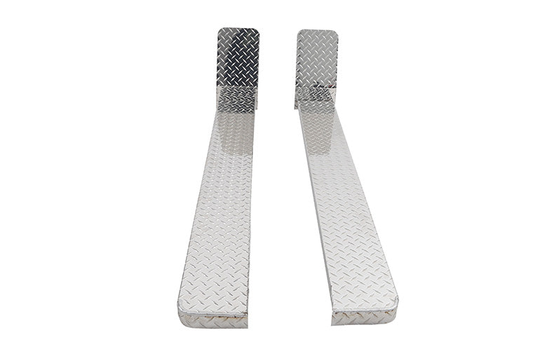 Dee Zee Running Board Cab Section Brite-Tread Aluminum for Ford F150/Super Duty (2015-2023) - RegCab