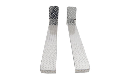 Dee Zee Running Board Cab Section Brite-Tread Aluminum for Ford F150/Super Duty (2015-2023) - RegCab