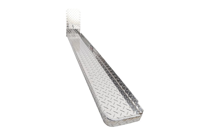 Dee Zee Running Board Cab Section Brite-Tread Aluminum for Chevy/GMC Express/Savanah (2009-2021) - 155" WB