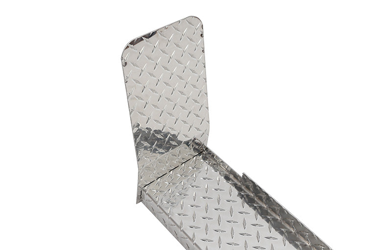 Dee Zee Running Board Cab Section Brite-Tread Aluminum for Chevy/GMC Express/Savanah (2009-2021) - 155" WB