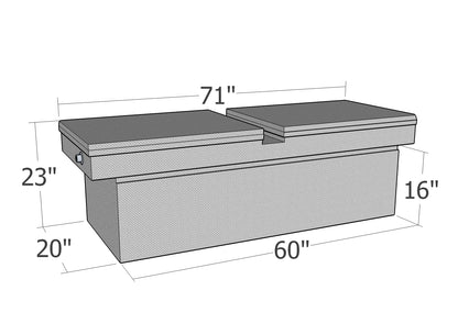 Brute Gull Wing Crossover Tool Box