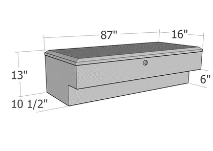 Brute Side Mount Lo-Side Truck Cargo Box