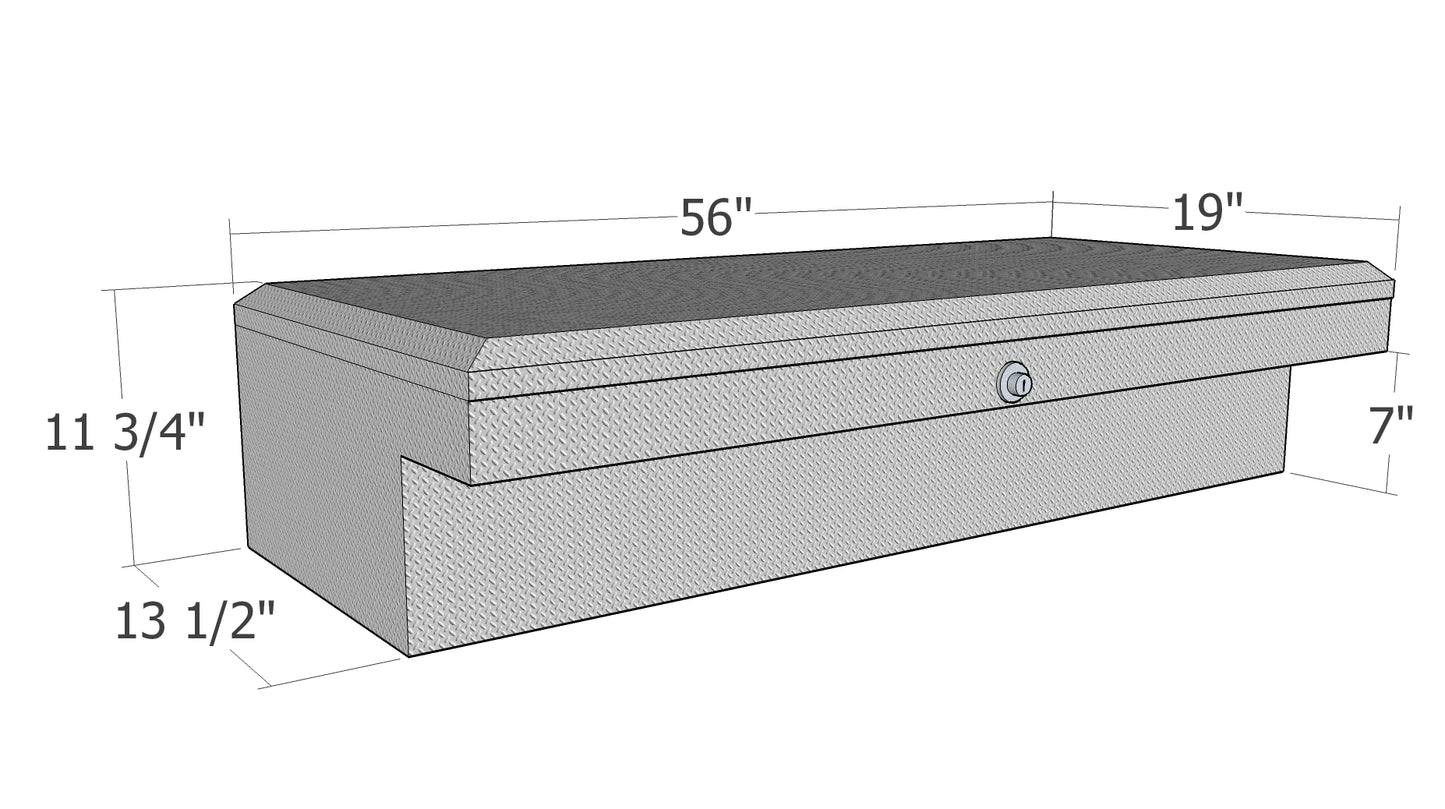 Brute Side Mount Lo-Side Truck Cargo Box