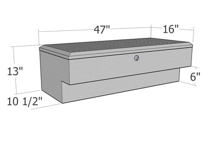 Brute Side Mount Lo-Side Truck Cargo Box
