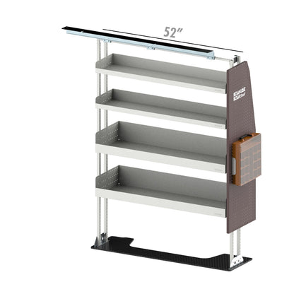 Rola-Case America's Most Popular Bin Package for Mercedes Sprinter - 144-in WB - High Roof