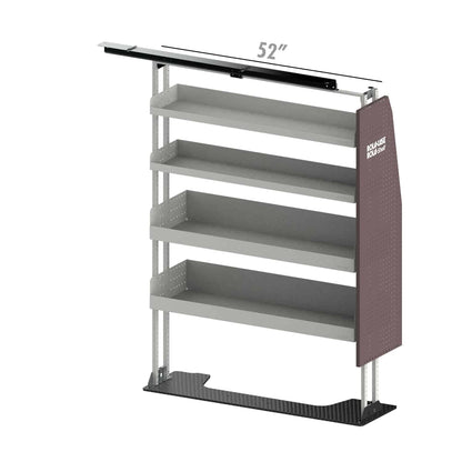 Rola-Case Basic Bin Package for Mercedes Sprinter - 144-in WB - Std Roof