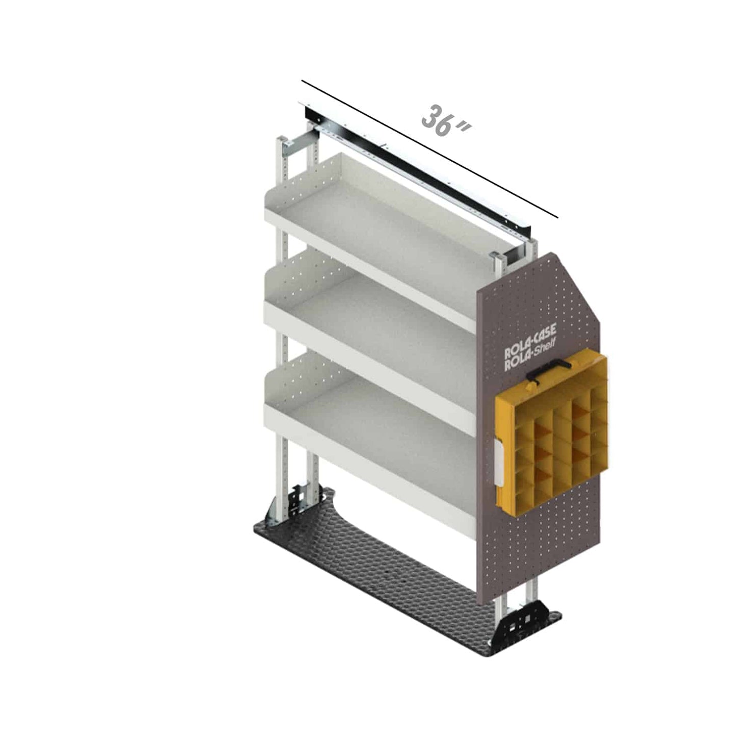 Rola-Case America's Most Popular Bin Package for Chevy/GMC Express/Savana - 135-in WB