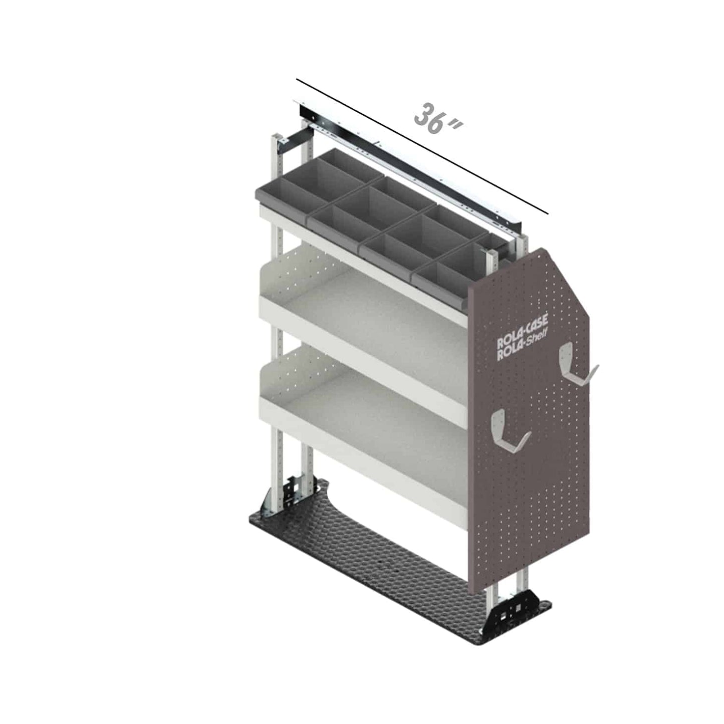 Rola-Case General Bin Package for Chevy/GMC Express/Savana - 135-in WB