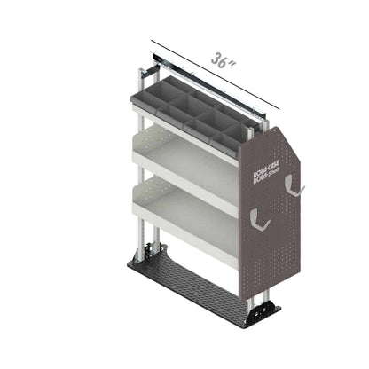 Rola-Case General Bin Package for Chevy/GMC Express/Savana - 135-in WB