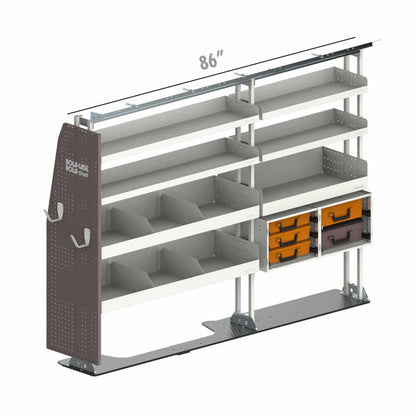 Rola-Case Electrical Bin Package for RAM ProMaster - 118-in WB