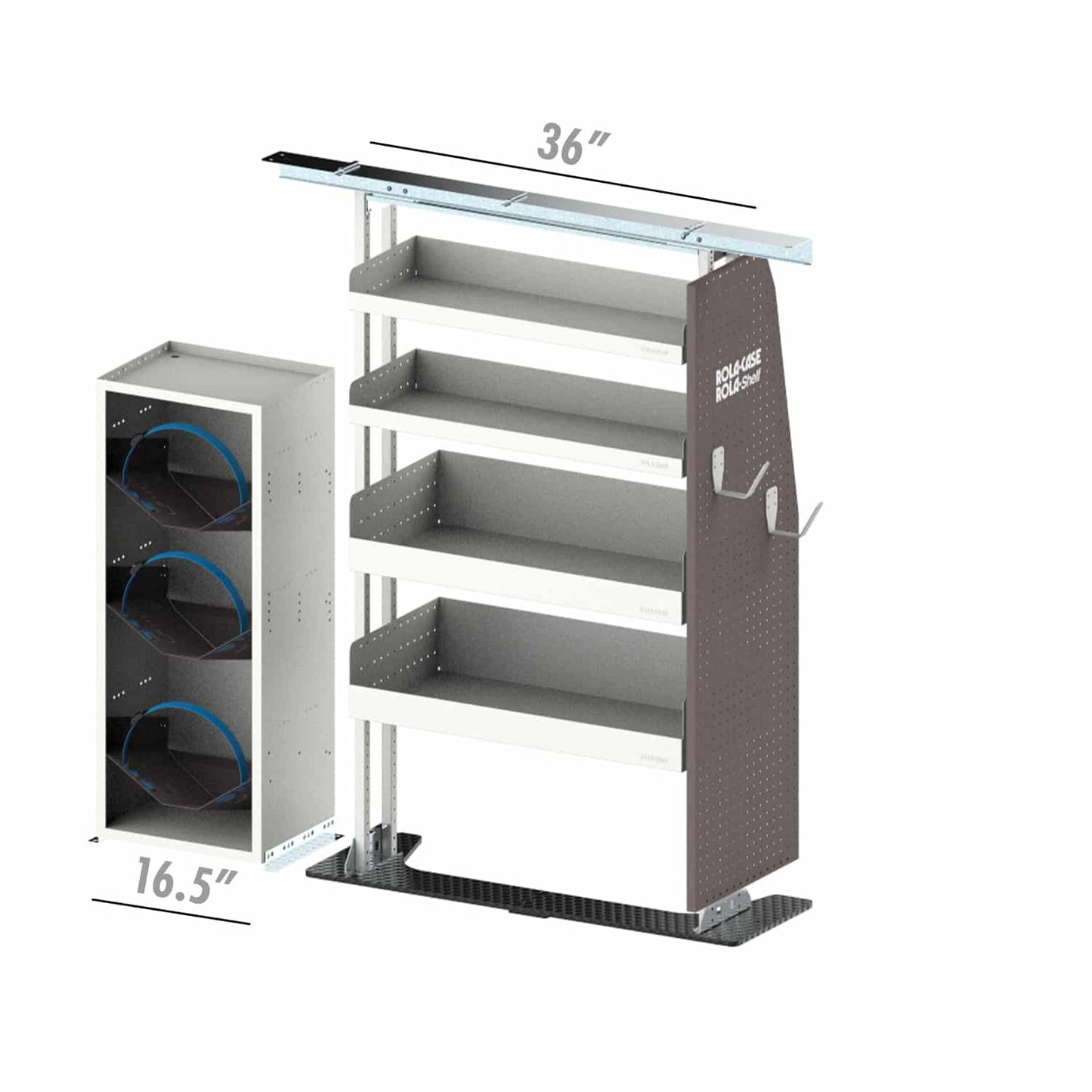 Rola-Case HVAC Bin Package for RAM ProMaster - 118-in WB