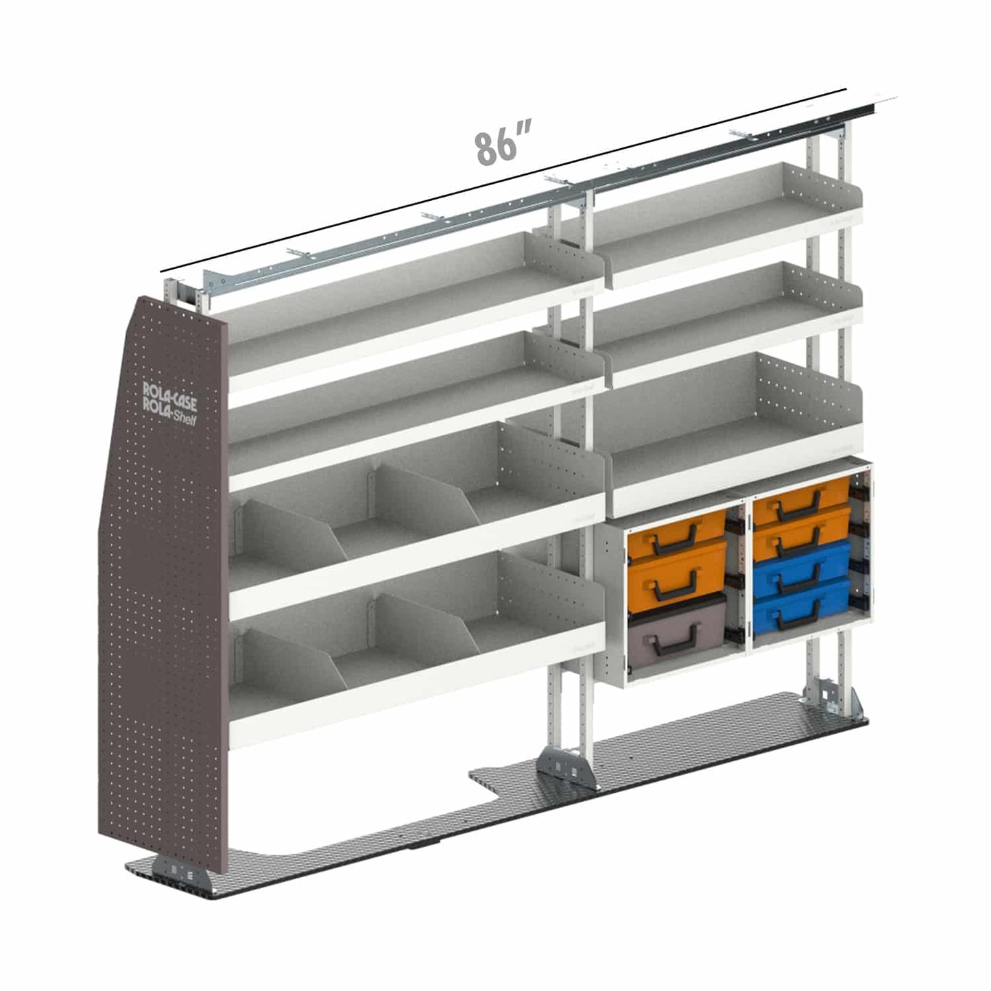 Rola-Case Service Bin Package for RAM ProMaster - 118-in WB